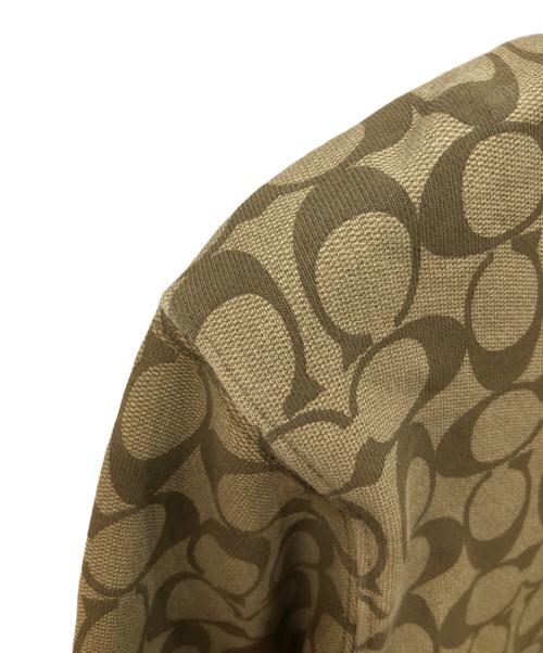 COACH（コーチ）COACH (コーチ) シグネチャーパーカー ブラウン サイズ:Mの古着・服飾アイテム