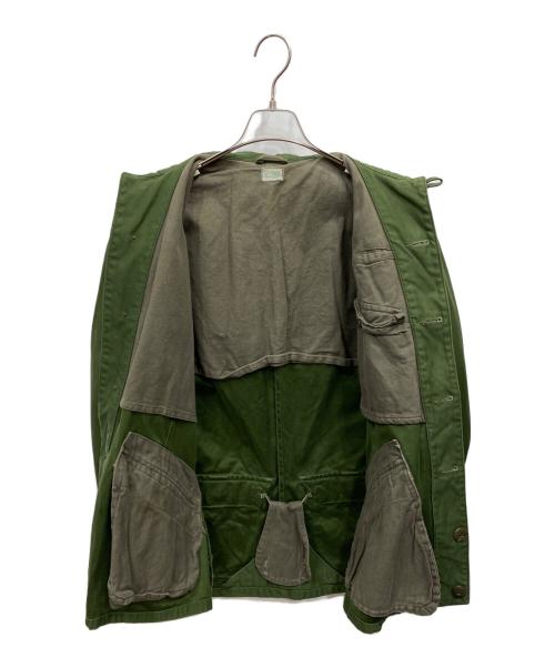 スウェーデン軍（スウェーデングン）スウェーデン軍 (スウェーデングン) ミリタリージャケット グリーン サイズ:-の古着・服飾アイテム