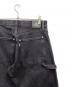 中古・古着 LEVI'S (リーバイス) バギーカーペンター ブラックデニムデニムパンツ ブラック サイズ:W30：8000円