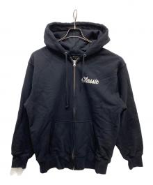 Classic clothing（クラシッククロージング）の古着「ジップパーカー」｜ブラック