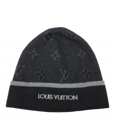 【中古】 LOUIS VUITTON ルイ・ヴィトン M73469 マイ･モノグラム･エクリプス ビーニー ニット帽 メンズ ブラック 26005598 KJ 3066002308756609_01_2697w.jpeg