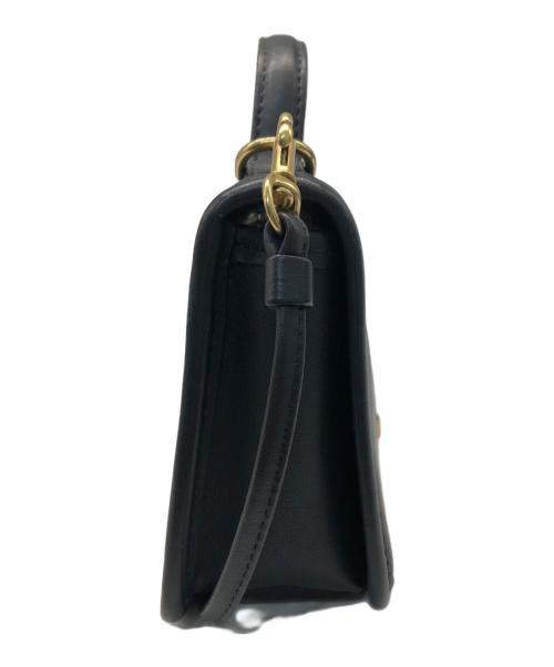 COACH（コーチ）COACH (コーチ) ターンロックミニショルダーバッグ ブラックの古着・服飾アイテム