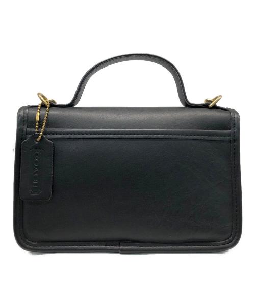COACH（コーチ）COACH (コーチ) ターンロックミニショルダーバッグ ブラックの古着・服飾アイテム