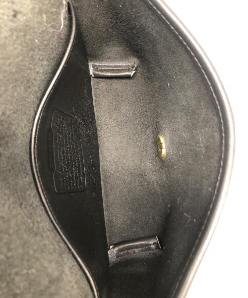 COACH（コーチ）COACH (コーチ) ターンロックミニショルダーバッグ ブラックの古着・服飾アイテム