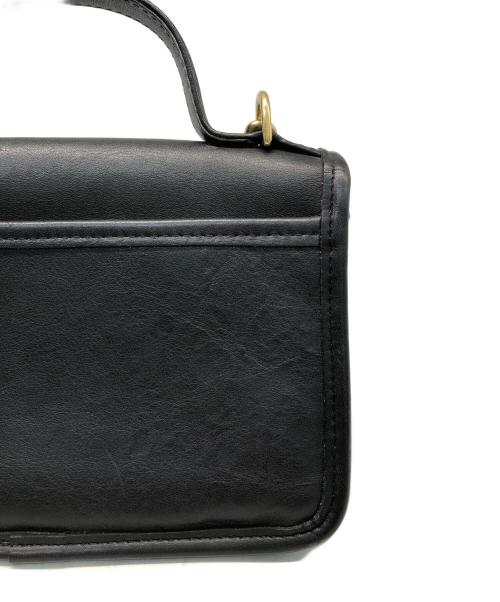 COACH（コーチ）COACH (コーチ) ターンロックミニショルダーバッグ ブラックの古着・服飾アイテム