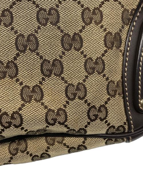 GUCCI（グッチ）GUCCI (グッチ) インディハンドバッグ ブラウンの古着・服飾アイテム
