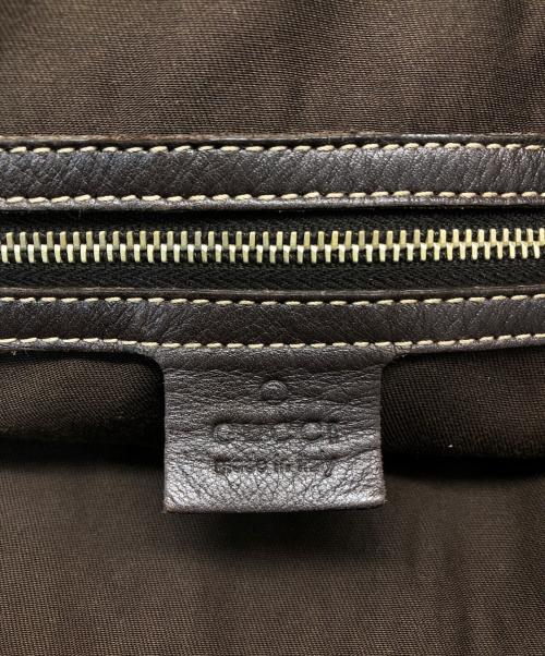 GUCCI（グッチ）GUCCI (グッチ) インディハンドバッグ ブラウンの古着・服飾アイテム