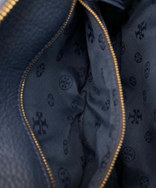 TORY BURCH（トリーバーチ）TORY BURCH (トリーバーチ) ハンドバッグ ネイビーの古着・服飾アイテム