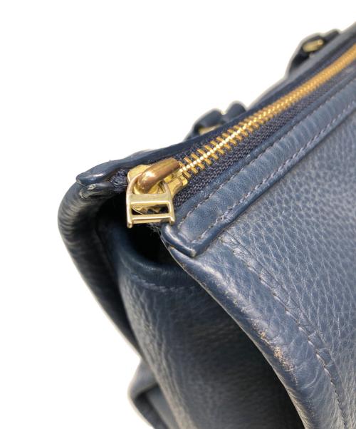 TORY BURCH（トリーバーチ）TORY BURCH (トリーバーチ) ハンドバッグ ネイビーの古着・服飾アイテム