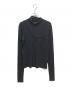 MM6 Maison Margiela（エムエムシックスメゾンマルジェラ）の古着「レイヤードハイネックカットソー」｜ブラック
