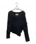 MM6 Maison Margiela（エムエムシックスメゾンマルジェラ）の古着「デザインカットソー」｜ブラック