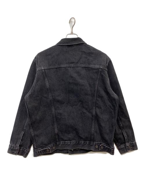 LEVI'S PReMIUM（リーバイス プレミアム）LEVI'S PReMIUM (リーバイス プレミアム) リラックスフィット トラッカージャケット ブラック サイズ:Mの古着・服飾アイテム