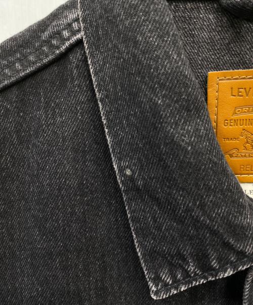 LEVI'S PReMIUM（リーバイス プレミアム）LEVI'S PReMIUM (リーバイス プレミアム) リラックスフィット トラッカージャケット ブラック サイズ:Mの古着・服飾アイテム