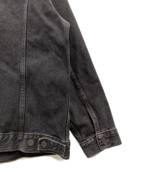 LEVI'S PReMIUM（リーバイス プレミアム）LEVI'S PReMIUM (リーバイス プレミアム) リラックスフィット トラッカージャケット ブラック サイズ:Mの古着・服飾アイテム