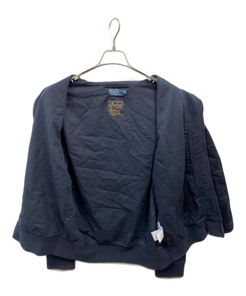 POLO RALPH LAUREN（ポロ・ラルフローレン）POLO RALPH LAUREN (ポロ・ラルフローレン) ジップブルゾン ブラック サイズ:Mの古着・服飾アイテム