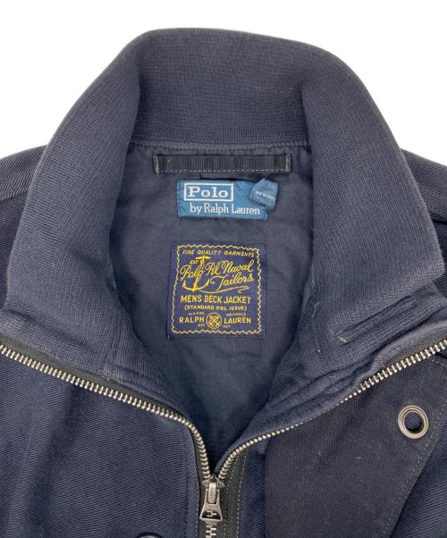 POLO RALPH LAUREN（ポロ・ラルフローレン）POLO RALPH LAUREN (ポロ・ラルフローレン) ジップブルゾン ブラック サイズ:Mの古着・服飾アイテム