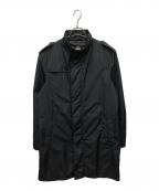 BURBERRY LONDONバーバリーロンドン）の古着「裏ノバチェック柄ナイロンコート」｜ブラック