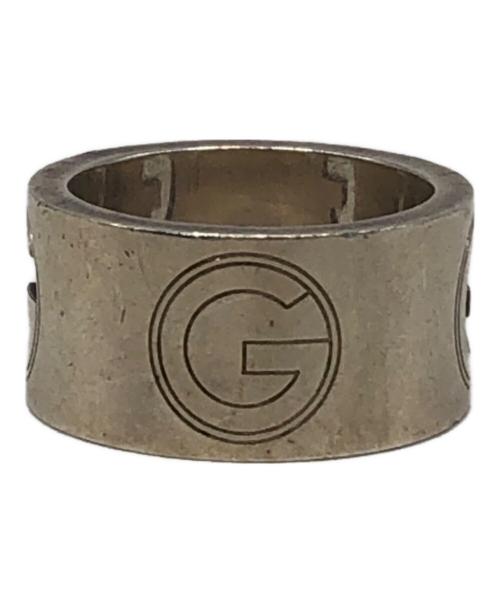 GUCCI（グッチ）GUCCI (グッチ) Gロゴワイドリング シルバー サイズ:12号の古着・服飾アイテム
