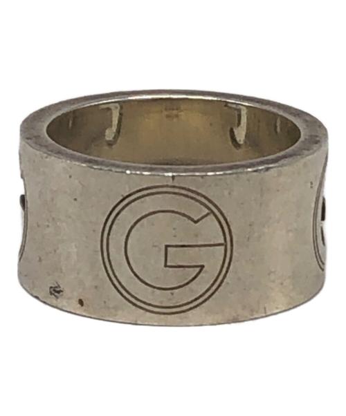 GUCCI（グッチ）GUCCI (グッチ) Gロゴワイドリング シルバー サイズ:12号の古着・服飾アイテム