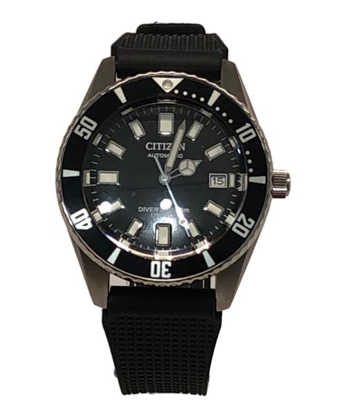 CITIZEN（シチズン）CITIZEN (シチズン) メカニカルダイバーズウォッチ ブラックの古着・服飾アイテム