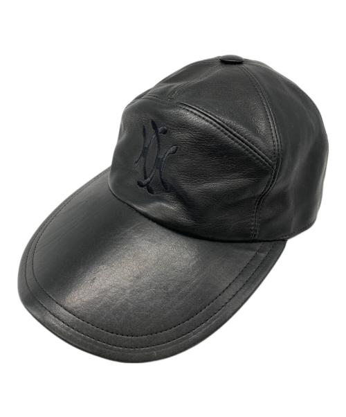 MOTSCH POUR HERMES（モッチプールエルメス）MOTSCH POUR HERMES (モッチプールエルメス) レザーキャップの古着・服飾アイテム