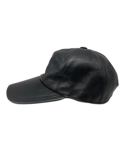 MOTSCH POUR HERMES（モッチプールエルメス）MOTSCH POUR HERMES (モッチプールエルメス) レザーキャップの古着・服飾アイテム