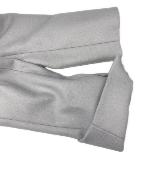 EMMEL REFINES（エメル リファインズ）EMMEL REFINES (エメル リファインズ) EM ダブルボタン ロングコート ラベンダー サイズ:Mの古着・服飾アイテム