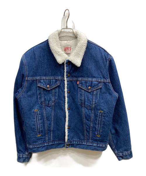 LEVI'S（リーバイス）LEVI'S (リーバイス) 裏ボアデニムジャケット ブルー サイズ:42の古着・服飾アイテム