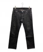 NEIGHBORHOODネイバーフッド）の古着「デニムパンツ」｜ブラック
