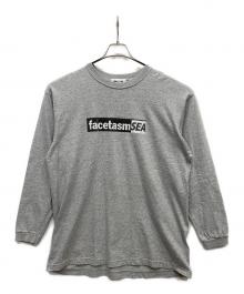 WIND AND SEA×FACETASM（ウィンダンシー×ファセッタズム）の古着「ロゴプリントカットソー」｜グレー