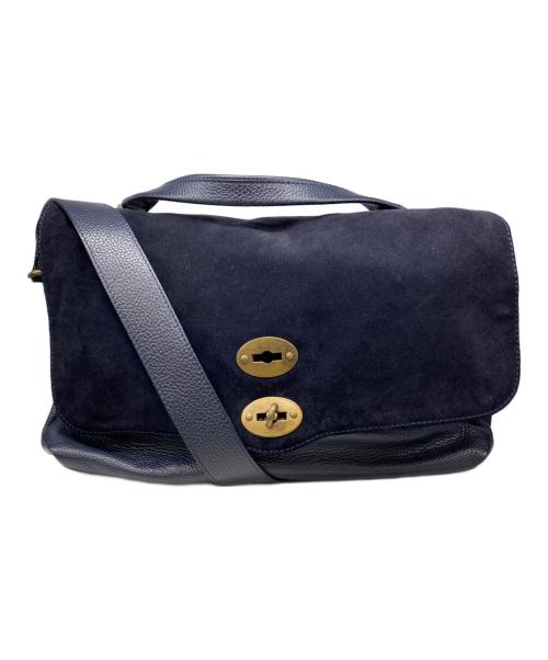 zanellato（ザネラート）zanellato (ザネラート) POSTINA S 2WAYショルダーバッグ ネイビーの古着・服飾アイテム