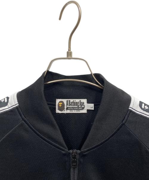 A BATHING APE（ア ベイシング エイプ）A BATHING APE (ア ベイシング エイプ) トラックジャケット ブラック サイズ:Lの古着・服飾アイテム