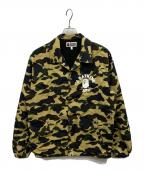 A BATHING APEア ベイシング エイプ）の古着「1ST CAMO COACH JACKET」｜ベージュ