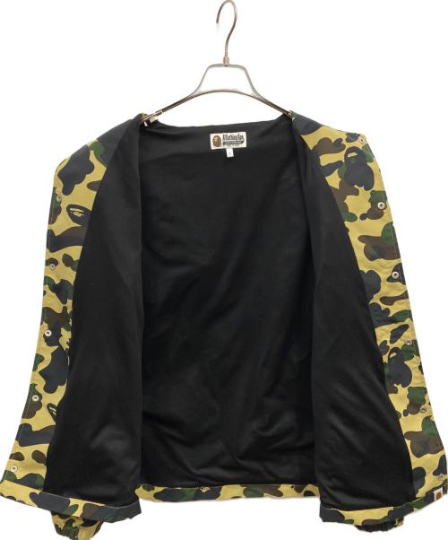 A BATHING APE（ア ベイシング エイプ）A BATHING APE (ア ベイシング エイプ) 1ST CAMO COACH JACKET ベージュ サイズ:Lの古着・服飾アイテム