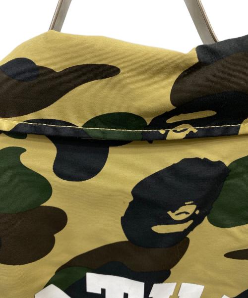 A BATHING APE（ア ベイシング エイプ）A BATHING APE (ア ベイシング エイプ) 1ST CAMO COACH JACKET ベージュ サイズ:Lの古着・服飾アイテム