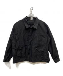 French Military（フレンチミリタリー）の古着「ワークジャケット」｜ブラック