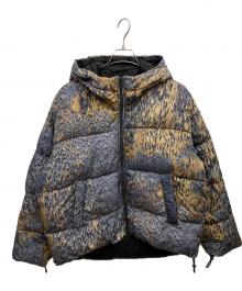 DIESEL（ディーゼル）の古着「W-bogaert Puffer Jacket」｜ブルー×ブラウン