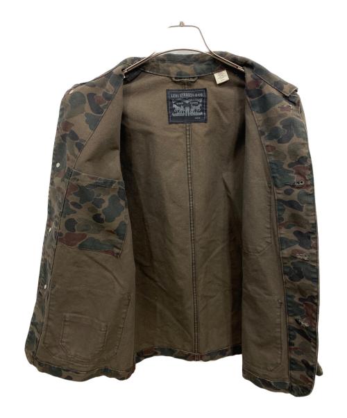 LEVI'S（リーバイス）LEVI'S (リーバイス) カモ柄ジャケット ブラウン サイズ:Sの古着・服飾アイテム