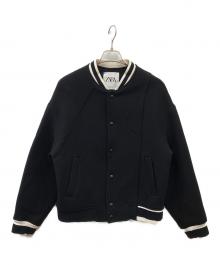 ZARA×ADER error（ザラ×アーダーエラー）の古着「スタジャン」｜ブラック