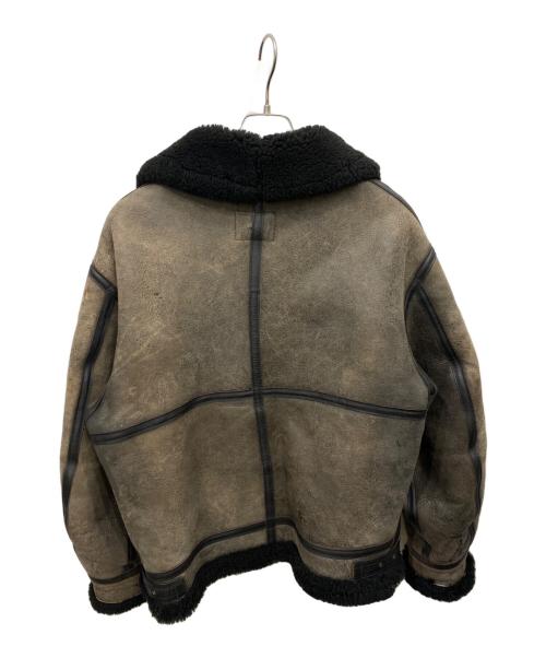 AVIREX（アヴィレックス）AVIREX (アヴィレックス) TYPEB-3 ムートンフライトジャケット ブラウン サイズ:38の古着・服飾アイテム