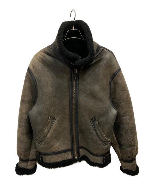 AVIREX（アヴィレックス）AVIREX (アヴィレックス) TYPEB-3 ムートンフライトジャケット ブラウン サイズ:38の古着・服飾アイテム