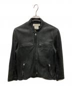 REMI RELIEFレミレリーフ）の古着「ラムレザージャケット」｜ブラック