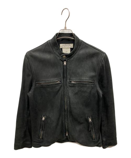 REMI RELIEF（レミレリーフ）REMI RELIEF (レミレリーフ) ラムレザージャケット ブラック サイズ:Ｓの古着・服飾アイテム