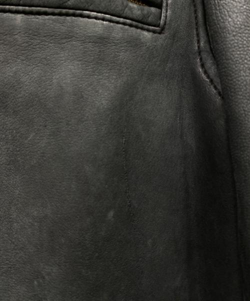 REMI RELIEF（レミレリーフ）REMI RELIEF (レミレリーフ) ラムレザージャケット ブラック サイズ:Ｓの古着・服飾アイテム