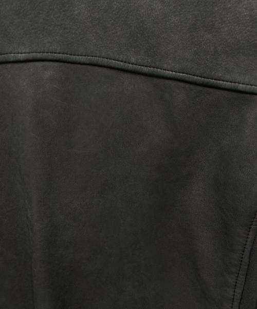 REMI RELIEF（レミレリーフ）REMI RELIEF (レミレリーフ) ラムレザージャケット ブラック サイズ:Ｓの古着・服飾アイテム