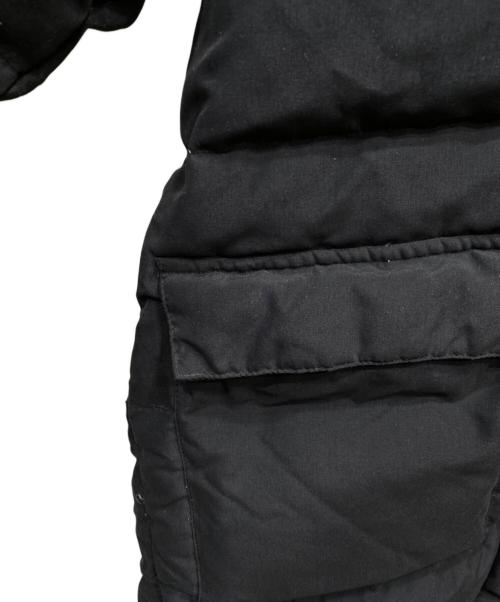 Yohji Yamamoto D'URBAN A.A.R（ヨウジ ヤマモト × ダーバンアール）Yohji Yamamoto D'URBAN A.A.R (ヨウジ ヤマモト × ダーバンアール) フーデットリバーシブルダウンジャケット カーキ×ブラック サイズ:Mの古着・服飾アイテム