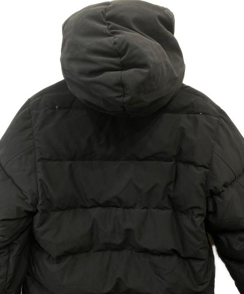 Yohji Yamamoto D'URBAN A.A.R（ヨウジ ヤマモト × ダーバンアール）Yohji Yamamoto D'URBAN A.A.R (ヨウジ ヤマモト × ダーバンアール) フーデットリバーシブルダウンジャケット カーキ×ブラック サイズ:Mの古着・服飾アイテム