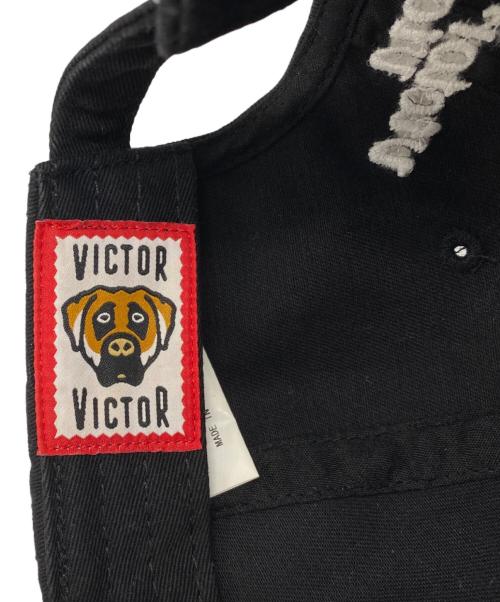 HUMAN MADE（ヒューマンメイド）HUMAN MADE (ヒューマンメイド) Victor (ビクター) キャップ ブラック 未使用品の古着・服飾アイテム
