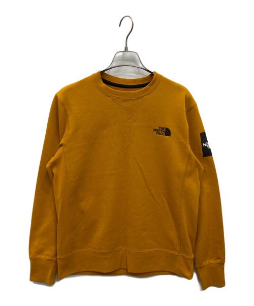 THE NORTH FACE（ザ ノース フェイス）THE NORTH FACE (ザ ノース フェイス) SQUARE LOGO CREW オレンジ サイズ:Sの古着・服飾アイテム