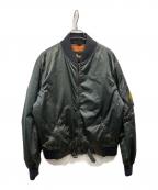 BELSTAFFベルスタッフ）の古着「フライトジャケット」｜グリーン